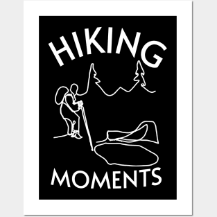 Hiking moments Posters and Art